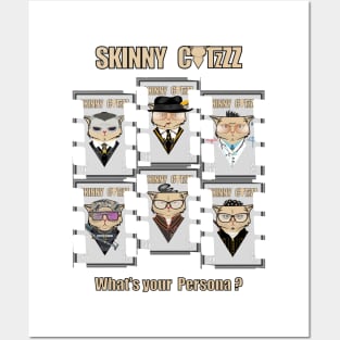 Skinny Catzzz | What's your Persona? Posters and Art